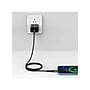 LAX Gadgets Lightning to USB-C Cable for iPhone/iPad/iPod Touch, Black (MFIUSBC3FT-BLK)~#|#~sp173283022_sc7