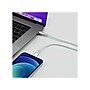 LAX Gadgets Lightning to USB-C Cable for iPhone/iPad/iPod touch, Silver (MFIUSBC3FT-SLV)~#|#~sp173283027_sc7