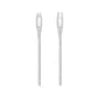 LAX Gadgets Lightning to USB-C Cable for iPhone/iPad/iPod touch, Silver (MFIUSBC3FT-SLV)~#|#~sp173283029_sc7