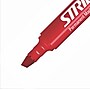 Stride StrideMark Tank Permanent Marker, Chisel Tip, Red Ink, 12/Box (22003)~#|#~sp173284501_sc7