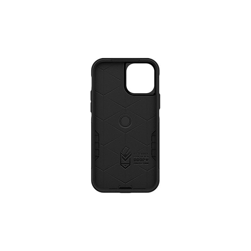 OtterBox Commuter Series Black Cover Case for iPhone 12/12 Pro, Shock Absorbing, Black (77-65405) image 1
