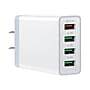 4XEM USB Adapter for Tablet/Cellular Phone, White (4XPOWER4USB)~#|#~sp173359662_sc7