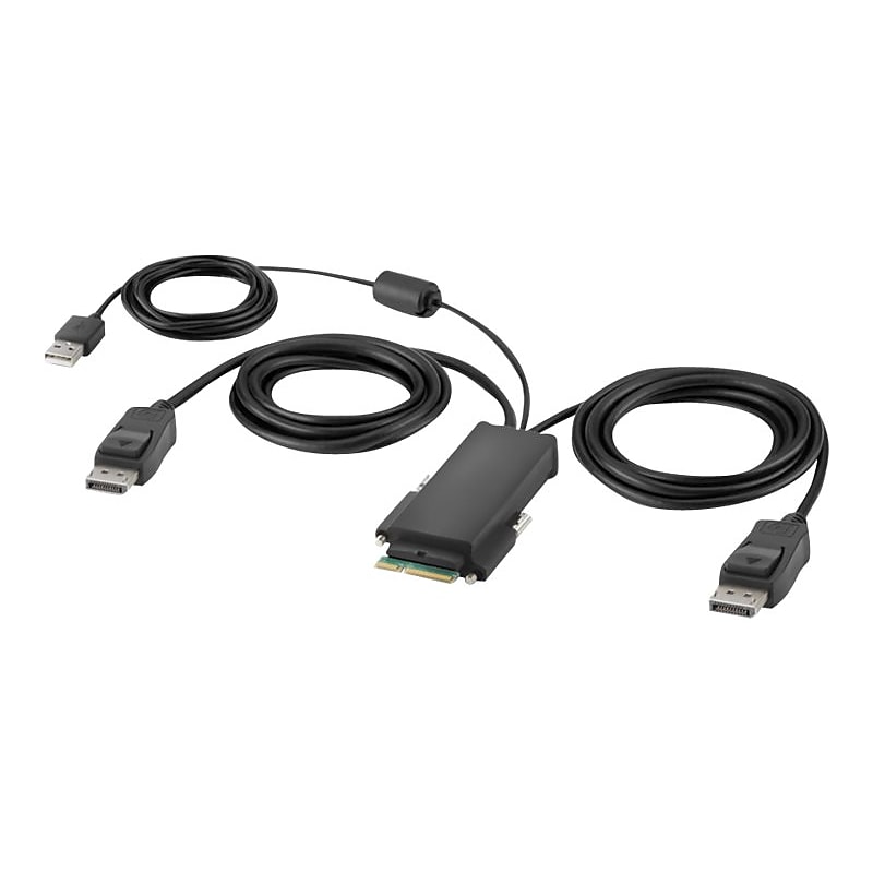 Belkin Secure 6' Display Port to USB C Audio/Video Monitor Cable, Black (F1DN2MOD-HC-P06) image 1