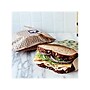 LunchSkins Chevron XL Sandwich Bag with Resealable Stickers, Kraft/Black, 50/Box (860000586764)~#|#~sp173362596_sc7
