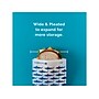 LunchSkins Shark Peel & Seal Sandwich Bag with Closure Strip, White/Blue, 50/Box (854735005904)~#|#~sp173362768_sc7