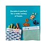 LunchSkins Shark Peel & Seal Sandwich Bag with Closure Strip, White/Blue, 50/Box (854735005904)~#|#~sp173362770_sc7