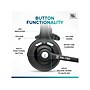 Delton Noise Canceling Bluetooth On Ear Mobile Headset, Black, 2/Pack (DBTHEAD10XBTDLX2)~#|#~sp173858064_sc7