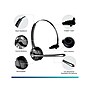 Delton Noise Canceling Bluetooth On Ear Mobile Headset, Black, 2/Pack (DBTHEAD10XBTDLX2)~#|#~sp173858065_sc7