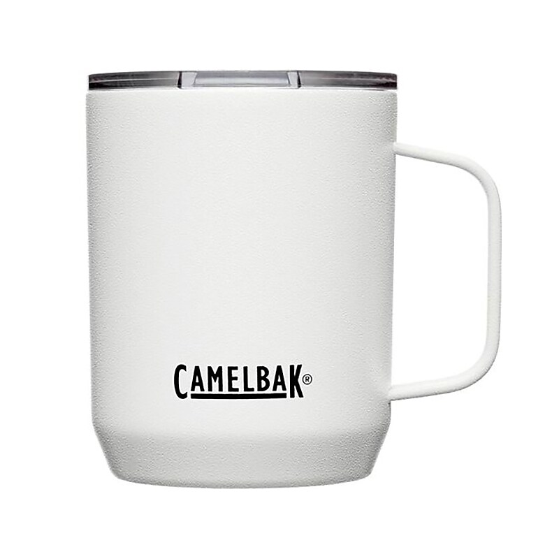 CamelBak Horizon Stainless Steel Vacuum Insulated Travel Mug, 12 oz., White (2393101035) image 1