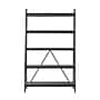 Gry Mattr Live Edge 66.14"H 5-Shelf Ladder Bookcase, Black Walnut (GMCC-00842)           ~#|#~sp173965548_sc7
