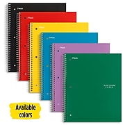 Mead Five Star 1-Subject Notebook, 8" x 10 1/2", Wide Ruled, 100 Sheets, Each (05238)