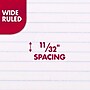 Mead 1-Subject Notebooks, 8" x 10.5", Wide Ruled, 70 Sheets, Assorted Colors (05510)~#|#~sp173967695_sc7