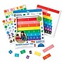 Learning Resources Rainbow Fraction Tiles Early Math Skills Manipulative, Assorted Colors, 54 Pieces/Set (LER0615)~#|#~sp174079941_sc7