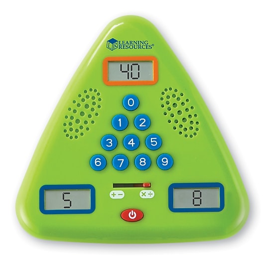 Learning Resources Minute Math Electronic Flash Card, Grade 1 - 3 (LER6965)~#|#~sp174079949_sc7