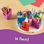 Learning Resources Create a Space Storage Center for Kids, 10-Piece Set Desk Organizer, Assorted Colors~#|#~sp174079975_sc7