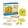 Learning Resources Time Activity Set Teaching Clocks for Kids Manipulative, Yellow (LER3220)~#|#~sp174079980_sc7