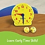 Learning Resources Time Activity Set Teaching Clocks for Kids Manipulative, Yellow (LER3220)~#|#~sp174079981_sc7