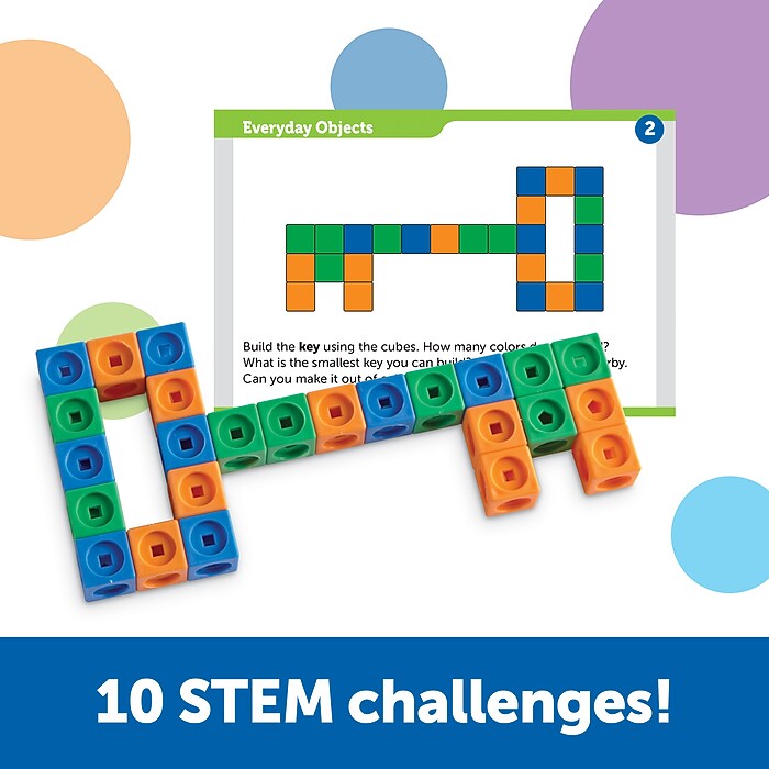 Learning Resources STEM Explorers MathLink Builders STEM