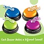 Learning Resources Answer Buzzers, Assorted Colors, 4/Set (LER3774)~#|#~sp174080035_sc7