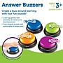 Learning Resources Answer Buzzers, Assorted Colors, 4/Set (LER3774)~#|#~sp174080040_sc7