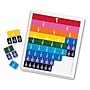 Learning Resources Rainbow Fraction Tiles Early Math Skills Manipulative, Assorted Colors, 54 Pieces/Set (LER0615)~#|#~sp174080042_sc7