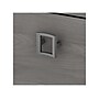 Bush Business Furniture Echo 60"W L Shaped Bow Front Desk with Mobile File Cabinet, Modern Gray (ECH007MG)~#|#~sp174239510_sc7