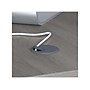 Bush Business Furniture Echo 60"W L Shaped Bow Front Desk with Mobile File Cabinet, Modern Gray (ECH007MG)~#|#~sp174239511_sc7