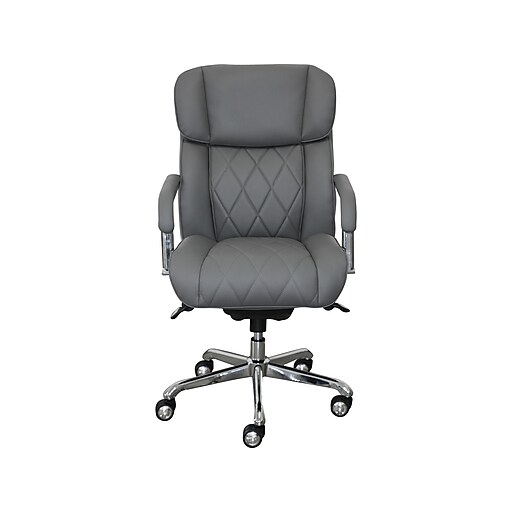 LaZBoy Sutherland Ergonomic Faux Leather Swivel Computer and Desk