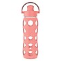 Lifefactory Glass Water Bottle, 22 oz., Cantaloupe (LIFLG4321MCA4)~#|#~sp174246510_sc7