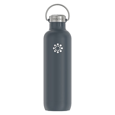 Gourde Isotherme 950 Ml - Acier Inoxydable Double Paroi - Couvercle Anti-fuite - Garde Le Chaud Et Le Froid - Coloris Jaune Citron