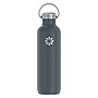 Lifefactory Stainless Steel Double Wall Insulated Water Bottle, 32 oz., Carbon (LIFLS365MCN4)~#|#~sp174246606_sc7
