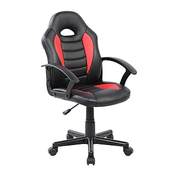 Techni Mobili Kid's Gaming and Student Racer Chair, Red (RTA-KS40-RED)