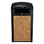 Alpine Industries Steel Outdoor Trash Can with Dome Lid, 40 Gallon, Stone (471-40-STO)~#|#~sp174326536_sc7