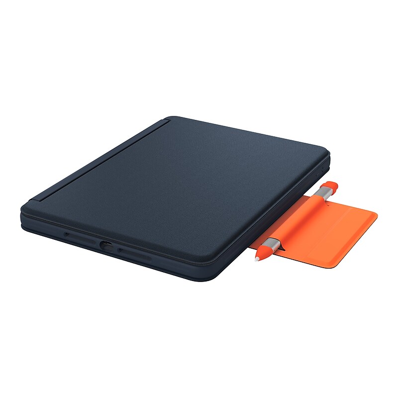 Logitech Plastic Keyboard Case & Folio for 10.2" iPad 7, Blue (920-010342) image 1