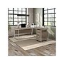 Bush Business Furniture Hybrid 60"W L Shaped Table Desk with Mobile File Cabinet, Modern Hickory (HYB029MHSU)~#|#~sp174331074_sc7