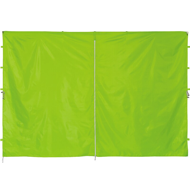 Ergodyne SHAX 6096 Pop-Up Tent Sidewall with Zipper, Lime (12978) image 1
