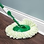 Libman Tornado Microfiber Spin Mop & Bucket, Green/White (1283001)~#|#~sp174553261_sc7