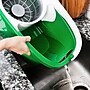Libman Tornado Microfiber Spin Mop & Bucket, Green/White (1283001)~#|#~sp174553262_sc7
