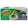 Libman Tornado Microfiber Spin Mop & Bucket, Green/White (1283001)~#|#~sp174553265_sc7