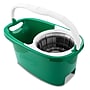 Libman Tornado Microfiber Spin Mop & Bucket, Green/White (1283001)~#|#~sp174553267_sc7