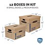 Bankers Box® SmoothMove 19" x 14.5" x 15.5" Moving Box, Kraft, 12/Carton (7716401)~#|#~sp174654466_sc7