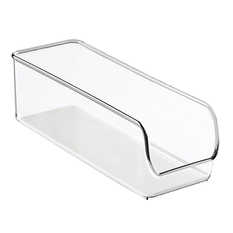 InterDesgin Linus Refrigerator and Freezer Binz, Fridge/Pantry Organization, Clear, Plastic (56830) image 1