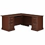 Bush Furniture Saratoga 66"W L Shaped Computer Desk with Drawers, Harvest Cherry (EX45670-03K)~#|#~sp174736859_sc7