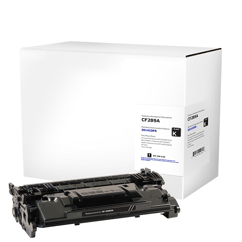 CIG Remanufactured Black Standard Yield Toner Cartridge Replacement for HP 89A (CF289A) image 1