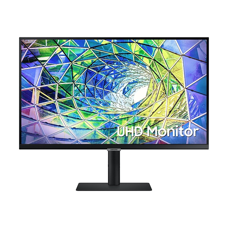 Samsung 27" 4K Ultra HD LED Monitor, Black (S27A804UJN) image 1