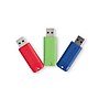 Verbatim PinStripe 16GB USB 3.2 Type A Flash Drive, Assorted Colors, 3/Pack (70386)~#|#~sp175279435_sc7