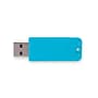 Verbatim PinStripe 64GB USB 3.2 Type-A Flash Drive, Assorted Colors, 5/Pack (70389)~#|#~sp175279548_sc7