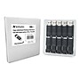 Verbatim PinStripe 64GB USB 2.0 Type A Flash Drive, Black, 10/Pack (70901)~#|#~sp175279559_sc7