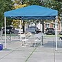 Flash Furniture Portable Tailgate/Event Tent Set, Blue, 6 Piece (JJ10183Z4LE3BW)~#|#~sp175477126_sc7