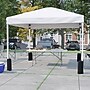 Flash Furniture Outdoor Bundle, Tailgate Tent Set, 2 Piece (JJGZ10PKG183ZWH)~#|#~sp175478393_sc7